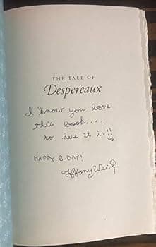 The Tale of Despereaux: Being the Story of a Mouse, a Princess, Some Soup and a Spool of Thread